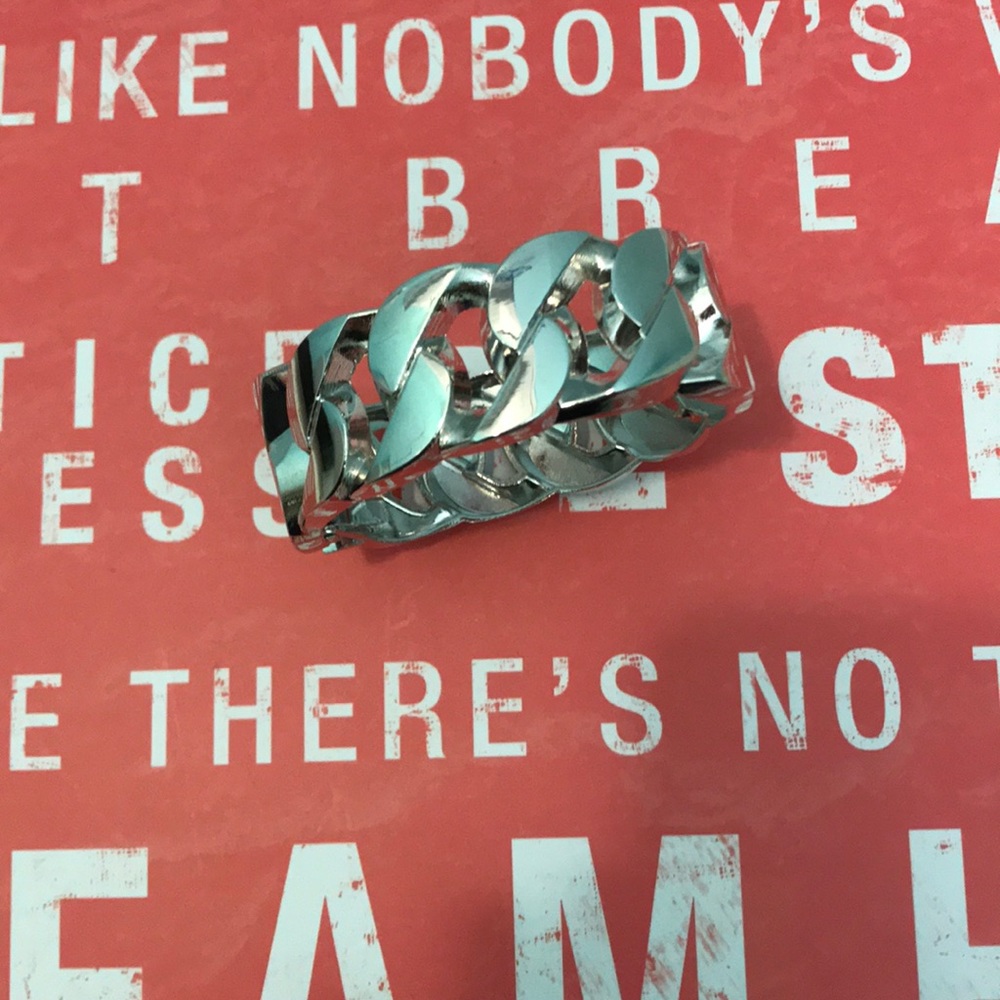 Chain bangle bracelet